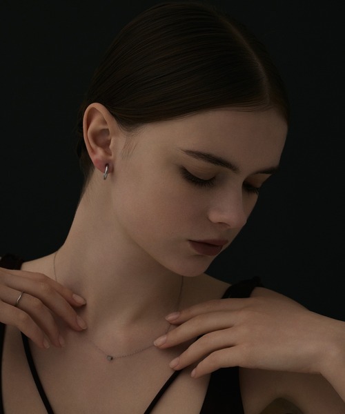 CENE（セネ）の「【CENE】セネ/ワンタッチループイヤリング(small)（イヤリング・レディース・ゴールド/シルバー/ピンクゴールド・FREE）」の20枚目の写真