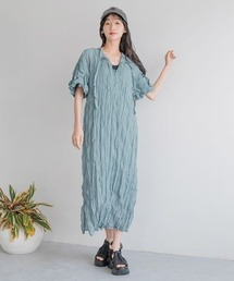 LOWRYS FARM | ２ＷＡＹシワカコウワンピース　131327(ワンピース)