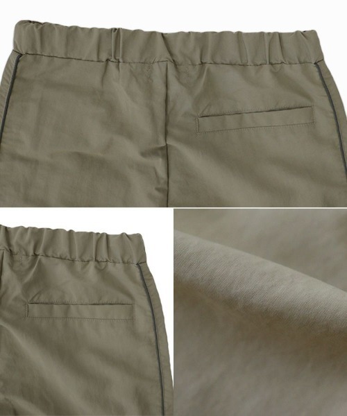 STYLISE(スタイライズ)の「【TIMELY WARNING】NYLON LINE TRAINING PANTS(その他パンツ・メンズ・ベージュ/ブラック/ネイビー・L/M)」の14枚目の写真