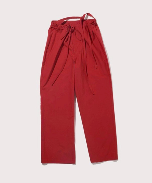 【完売商品】エディットフォールル　VERSO/ヴェルソ セール】【VERSO/ヴェルソ】Strap Cotton Pants（その他パンツ