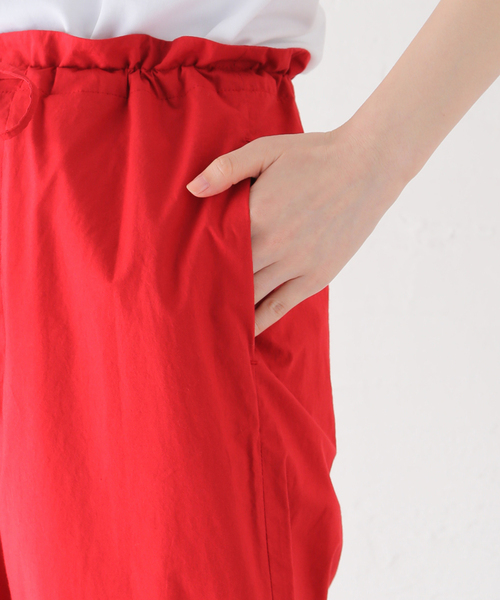 EDIT. FOR LULU(エディットフォールル)の「【VERSO/ヴェルソ】Strap Cotton Pants(その他パンツ・レディース・ホワイト/レッド・SMALL/MEDIUM)」の14枚目の写真