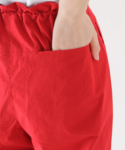 EDIT. FOR LULU(エディットフォールル)の「【VERSO/ヴェルソ】Strap Cotton Pants(その他パンツ・レディース・ホワイト/レッド・SMALL/MEDIUM)」の15枚目の写真