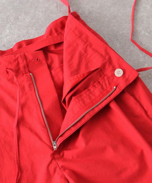 EDIT. FOR LULU(エディットフォールル)の「【VERSO/ヴェルソ】Strap Cotton Pants(その他パンツ・レディース・ホワイト/レッド・SMALL/MEDIUM)」の18枚目の写真