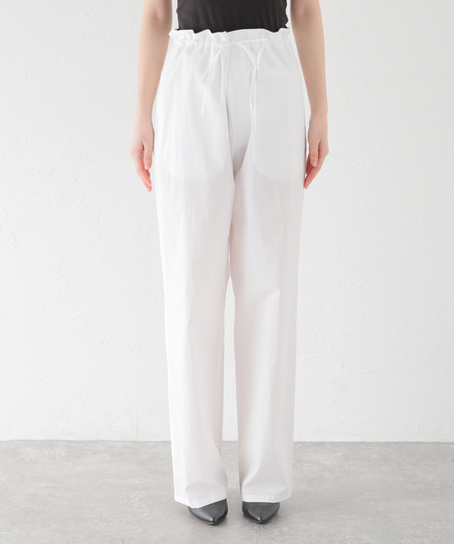 セール】【VERSO/ヴェルソ】Strap Cotton Pants（その他パンツ