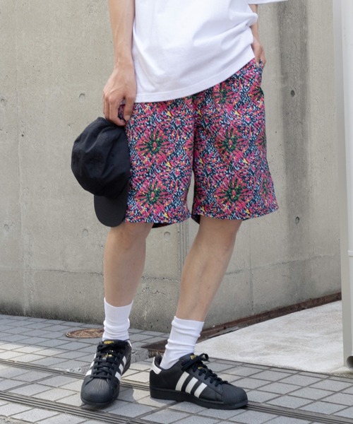 WEGO(ウィゴー)の「WEGO/パターンナイロンイージーショーツ(カーゴパンツ・メンズ・その他4/その他1/その他2/その他3・MEDIUM/LARGE)」の3枚目の写真