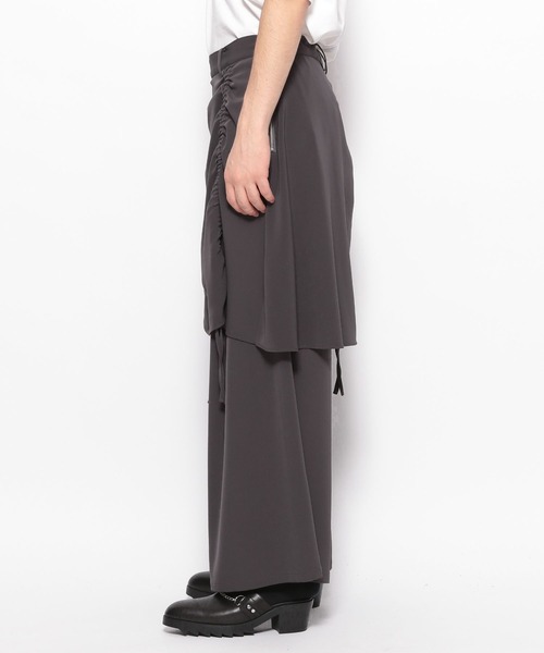 HARE（ハレ）の「【UNDERGROUND MODE】ギャザースカートパンツ(HARE)（その他パンツ・メンズ・ブラック/グレー・FREE）」の20枚目の写真