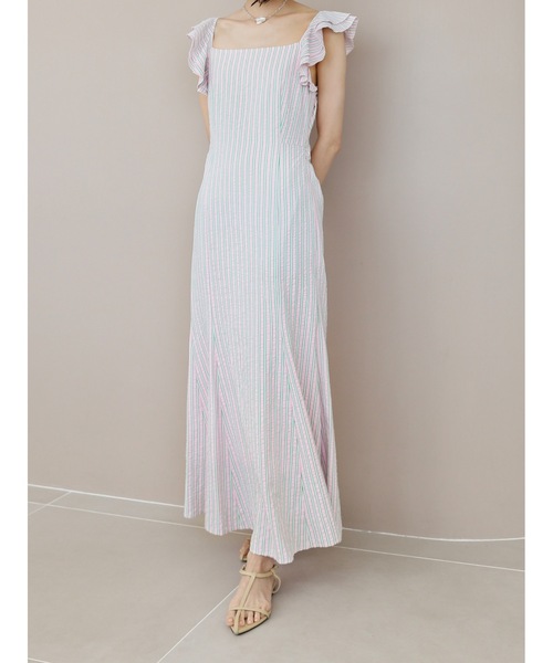 Katrin TOKYO(カトリーントーキョー)の「frill sleeve onepiece(ワンピース・レディース・パープル/ブラック系その他/ピンク系その他・XS/FREE)」の3枚目の写真