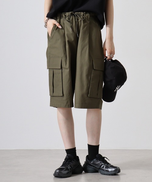 ciota カーゴパンツ オリーブ リップストップ CIOTA - 【ラスト1点】【22SS】スビンコットンリップストップ