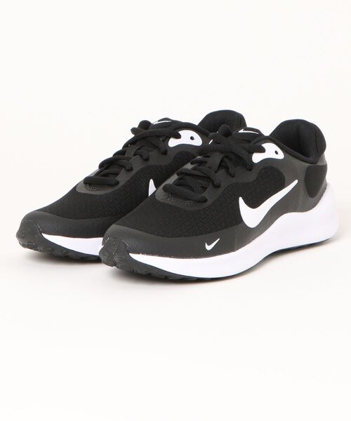 NIKE(ナイキ)の「【NIKE】ナイキ REVOLUTION 7 GS(レボリューション GS)FB7689(スニーカー・レディース・ライトブルー/ブルー/ブラック×ピンク/ブラック×ホワイト/ピンク系その他・25.0cm/24.5cm/24.0cm/23.0cm/22.5cm/23.5cm)」の1枚目の写真