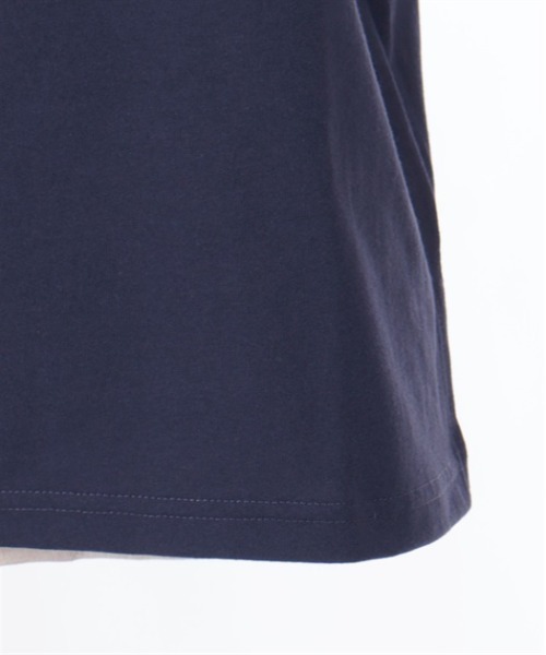 axes femme（アクシーズファム）の「星空プリント吸水速乾Ｔシャツ（Tシャツ/カットソー・レディース・ラベンダー/ネイビー/ブルーグリーン/ホワイト・FREE）」の15枚目の写真