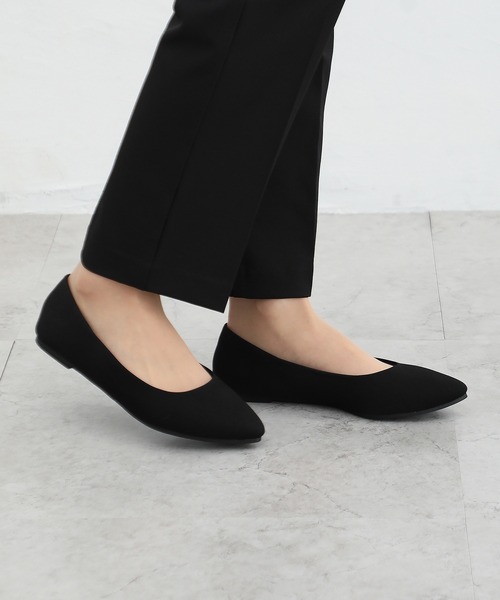 Honeys（ハニーズ）の「【はっ水】やわラク撥水ポインテッドパンプス（パンプス・レディース・シルバー/ブラック/ブラック系/チャコール/レッド/レオパード/ベージュ・22.5/23.0/23.5/24.0/24.5/25.0）」の20枚目の写真