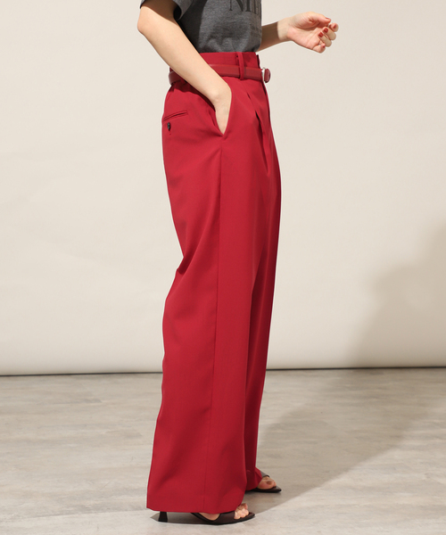 VERMEIL par iena（ヴェルメイユパーイエナ）の「タックギャザーパンツ