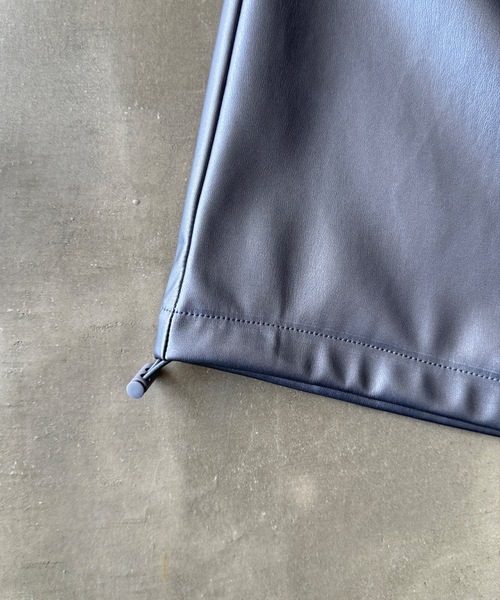 SHAGGIE（シャギー）の「レザールーズジョガーパンツ（その他パンツ・レディース・グレー/ブラック・FREE）」の13枚目の写真