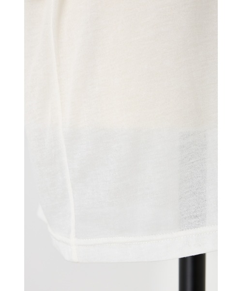 HeRIN.CYE（ヘリンドットサイ）の「mio yanase / member tee　　ミオ　ヤナセ/メンバー　ティー（Tシャツ/カットソー・レディース・オフホワイト・FREE）」の8枚目の写真