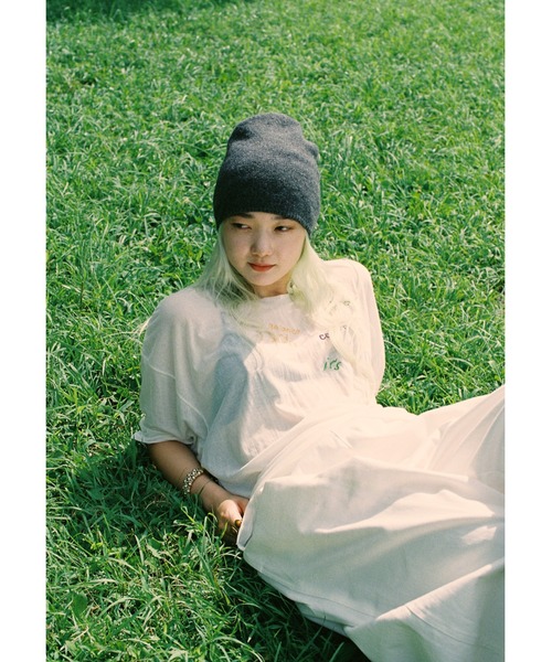 HeRIN.CYE（ヘリンドットサイ）の「mio yanase / member tee　　ミオ　ヤナセ/メンバー　ティー（Tシャツ/カットソー・レディース・オフホワイト・FREE）」の12枚目の写真