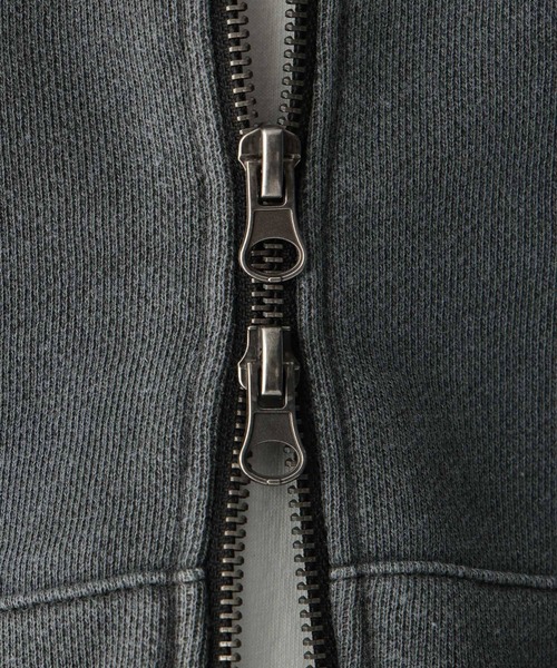 RAGEBLUE（レイジブルー）の「【SIGNAL SPORTS】ワンポイント刺繍/ピグメントダブルジップパーカー（パーカー・メンズ・アッシュグレー/グレー/オリーブ・MEDIUM/LARGE）」の20枚目の写真