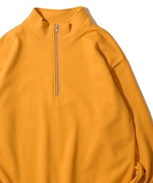 ハーフジップ」に該当するイエロー/黄色系のレディース