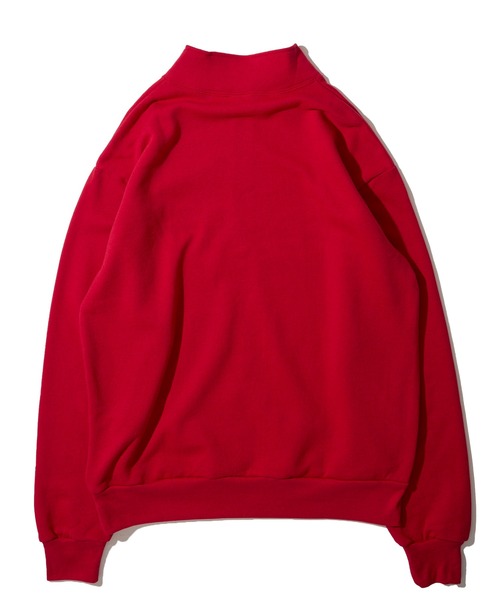 セール】【Healthknit】Classic Sweat Half Zip L/S / ハーフジップ