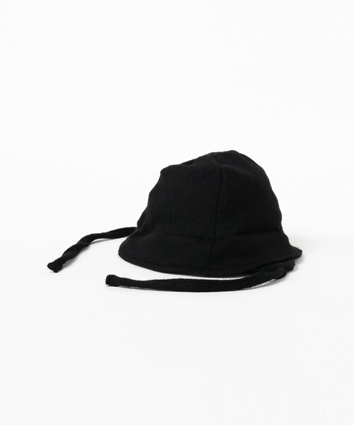 TATAMIZE(タタミゼ)の「TATAMIZE / EASY HAT WOOL 耳付き(ハット・レディース・ブラック・LARGE)」の4枚目の写真