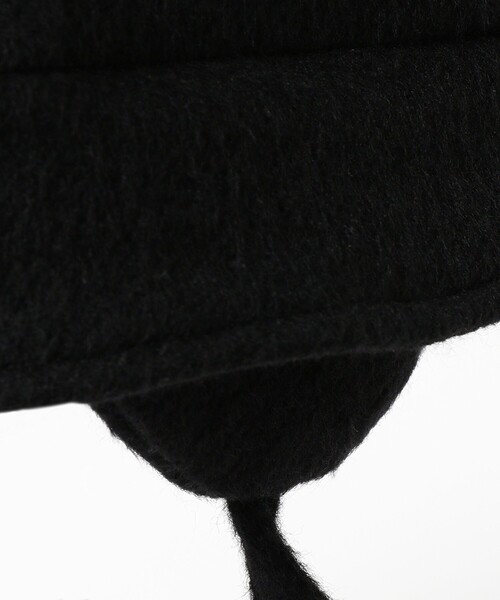 TATAMIZE(タタミゼ)の「TATAMIZE / EASY HAT WOOL 耳付き(ハット・レディース・ブラック・LARGE)」の7枚目の写真