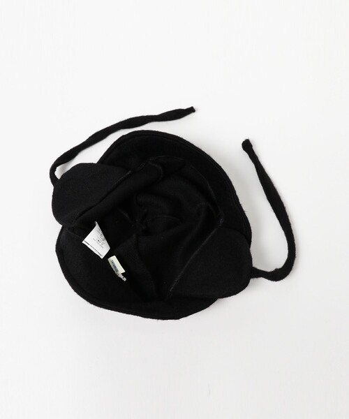 TATAMIZE(タタミゼ)の「TATAMIZE / EASY HAT WOOL 耳付き(ハット・レディース・ブラック・LARGE)」の10枚目の写真