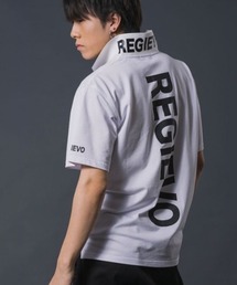 【REGIEVO】 バックロゴプリント ポロシャツ