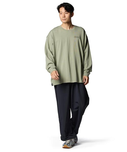 UNDER ARMOUR(アンダーアーマー)の「UAヘビーウェイト コットン ロングスリーブTシャツ(トレーニング/メンズ)(Tシャツ/カットソー・メンズ・グリーン系その他・M/3XL/2XL/S/XL/L)」の3枚目の写真