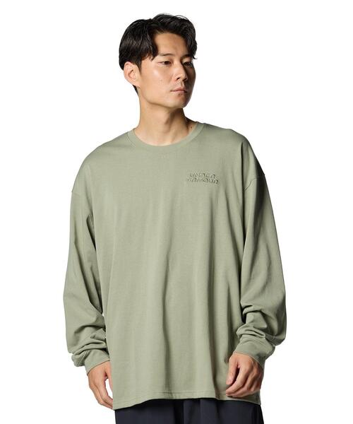 UNDER ARMOUR(アンダーアーマー)の「UAヘビーウェイト コットン ロングスリーブTシャツ(トレーニング/メンズ)(Tシャツ/カットソー・メンズ・グリーン系その他・M/3XL/2XL/S/XL/L)」の6枚目の写真