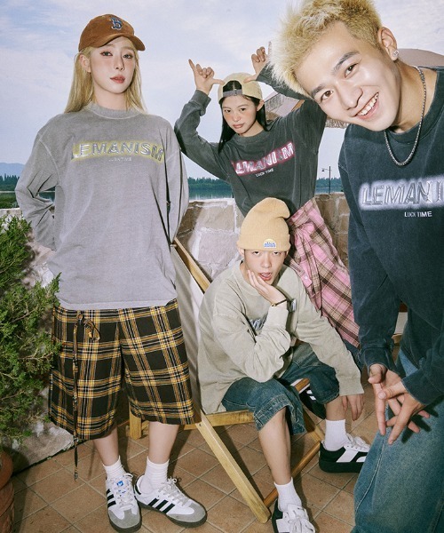 Good Riddance(グッドリダンス)の「【Lemanism】レトロウォッシュ加工 メタリックデザインロゴ 長袖Tシャツ ロンT(Tシャツ/カットソー・レディース・ブラック/グレー/ベージュ・M/L)」の7枚目の写真