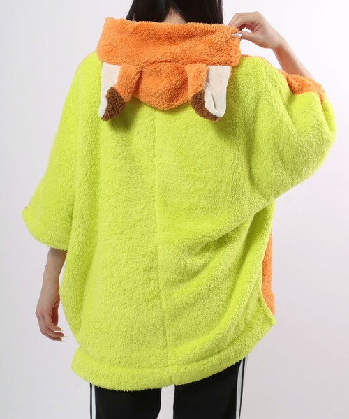 MOUSSY×Disney バルーン　コーデュロイパーカー　茶色　ボア Disney SERIES CREATED by MOUSSY | MD BACKWARDS MM パーカー