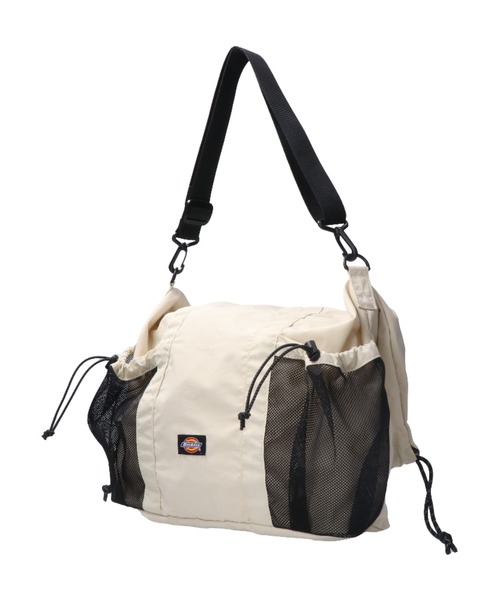 Dickies（ディッキーズ）の「【DICKIES/ディッキーズ】2WAY MP DS SHOULDER BAG 2WAYショルダーバッグ（トートバッグ・レディース・グレー/アイボリー/ブラック・FREE）」の5枚目の写真