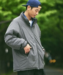 FREAK'S STORE | 限定展開 ビッグシルエット LEVEL7 JACKET/中綿 スタンドカラー ミリタリーブルゾン(ブルゾン)