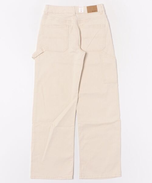 ROXY（ロキシー）の「FINLEY WORKER REGULA/ロキシーワーク風デニムパンツ（デニムパンツ・レディース・ホワイト・25inch/26inch/27inch）」の13枚目の写真