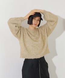 NOMINE | ラメシャギープルオーバー(ニット/セーター)