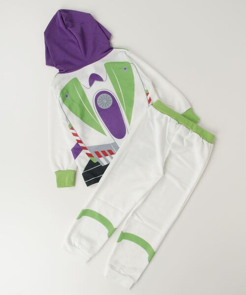 Disney(ディズニー)の「PIXAR ディズニー / ピクサー TOY STORY トイ・ストーリー バズ / コスチューム セットアップ ハロウィン(コスチューム/パーティーグッズ・キッズ・グリーン・100/110/120/130)」の16枚目の写真