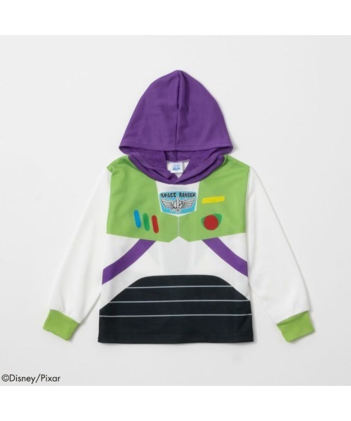 Disney(ディズニー)の「PIXAR ディズニー / ピクサー TOY STORY トイ・ストーリー バズ / コスチューム セットアップ ハロウィン(コスチューム/パーティーグッズ・キッズ・グリーン・100/110/120/130)」の7枚目の写真