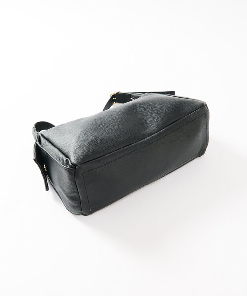 RIVE DROITE（リヴドロワ）の「ポケットワンショルバッグ（ショルダーバッグ・レディース・ダークブラウン/ブラック・FREE）」の11枚目の写真