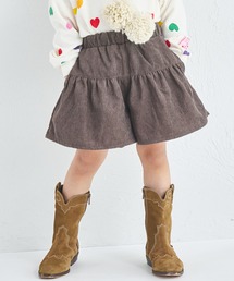 pairmanon（ペアマノン）の「コーデュロイ フリル キュロット パンツ（その他パンツ・キッズ）」
