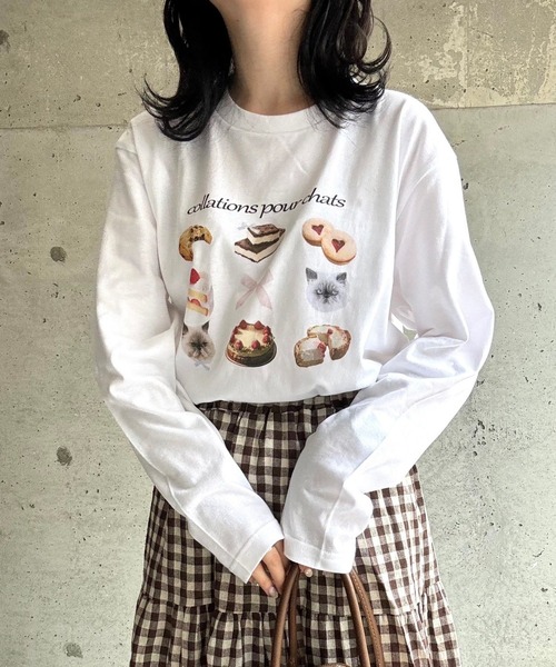 【国内発送】モノグラムフレンチテリーTシャツ org.jpg
