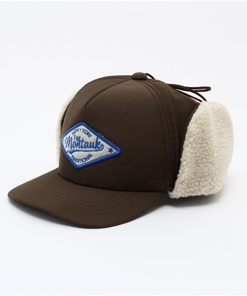 B:MING by BEAMS(ビーミングバイビームス)の「ビーミング by ビームス / ワッペンイヤーCAP(キャップ・キッズ・オリーブ/ネイビー・ONE SIZE)」の3枚目の写真