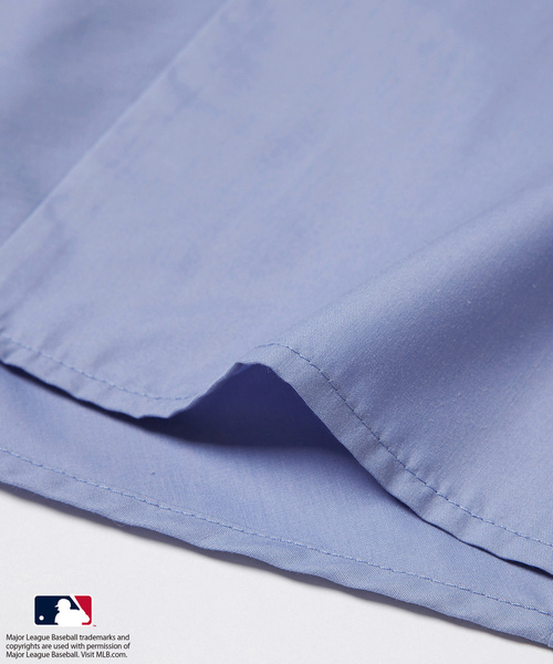 ROPE' PICNIC（ロペピクニック）の「【MLB COLLECTION BY JUN】リボンタイシャツワンピース（シャツワンピース・レディース・ネイビー/サックスブルー/ブルー・38）」の12枚目の写真