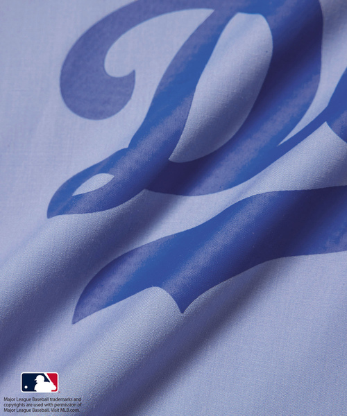 ROPE' PICNIC（ロペピクニック）の「【MLB COLLECTION BY JUN】リボンタイシャツワンピース（シャツワンピース・レディース・ネイビー/サックスブルー/ブルー・38）」の13枚目の写真