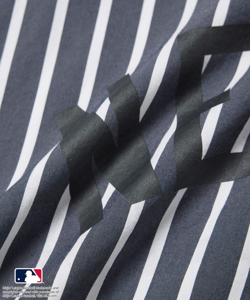 ROPE' PICNIC（ロペピクニック）の「【MLB COLLECTION BY JUN】リボンタイシャツワンピース（シャツワンピース・レディース・ネイビー/サックスブルー/ブルー・38）」の16枚目の写真