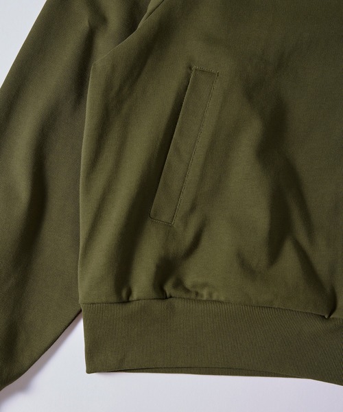 NewAnce(ニュアンス)の「【NewAnce】High Density Sweater MA-1 / 高密度スウェットMA-1(MA-1・メンズ・ブルー/ブラック/カーキ・M/L)」の9枚目の写真
