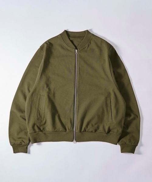 NewAnce(ニュアンス)の「【NewAnce】High Density Sweater MA-1 / 高密度スウェットMA-1(MA-1・メンズ・ブルー/ブラック/カーキ・M/L)」の11枚目の写真