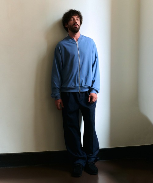 NewAnce(ニュアンス)の「【NewAnce】High Density Sweater MA-1 / 高密度スウェットMA-1(MA-1・メンズ・ブルー/ブラック/カーキ・M/L)」の14枚目の写真
