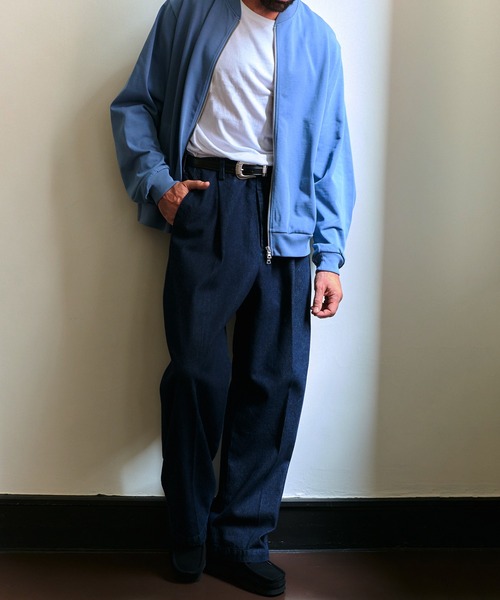 NewAnce(ニュアンス)の「【NewAnce】High Density Sweater MA-1 / 高密度スウェットMA-1(MA-1・メンズ・ブルー/ブラック/カーキ・M/L)」の15枚目の写真