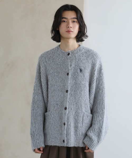 セール】U.S. POLO ASSN.別注 シャギービッグシルエットカーディガン