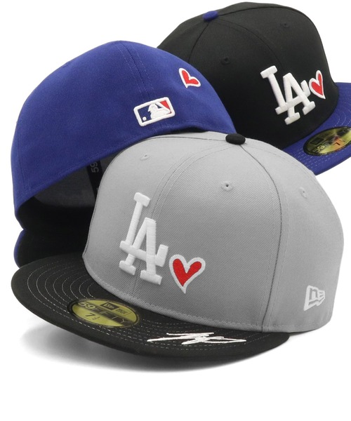 NEW ERA（ニューエラ）の「ニューエラキャップ LAロサンゼルスドジャース大谷翔平 59FIFTY ONSPOTZ別注（キャップ・メンズ・ブルー/グレー/ブラック・7 1/8/7 1/4/7 3/8/7 1/2/7 5/8/7 3/4/8/7/7 7/8）」の3枚目の写真