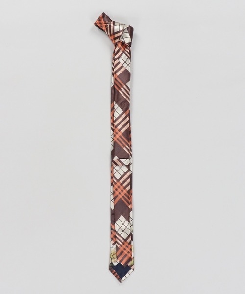 SPINNS(スピンズ)の「フラワーデザイン ネクタイ(ネクタイ・レディース・ブラック/ブラウン系その他・ONESIZE)」の14枚目の写真